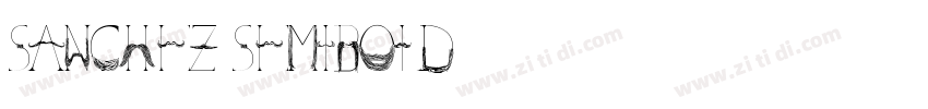 Sanchez Semibold字体转换